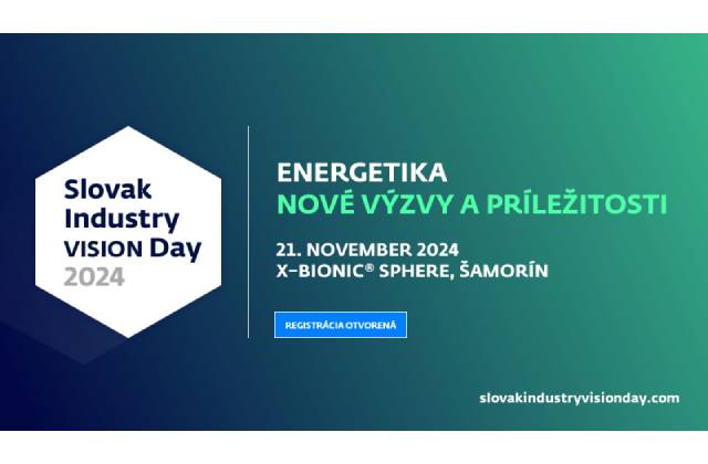 Slovak Industry Vision Day 2024 prinesie nové príležitosti pre firmy