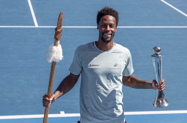 Vek je číslo, ale ja ďalej pracujem. Gael Monfils sa stal najstarším singlovým šampiónom v histórii ATP Tour