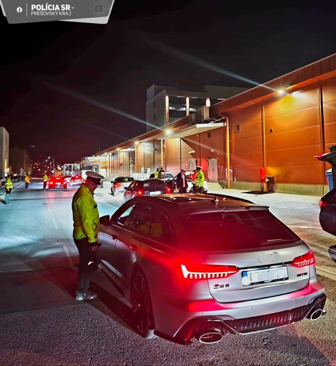 POLÍCIA: Kontroly na tuningovom zraze v Prešove