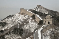 Čínsky múr - sneh