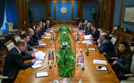 Rokovanie Šefčoviča v Gazprome - Gazprom