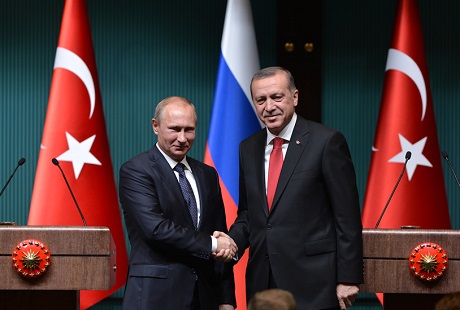 Putin & Erdogan v Ankare - Kancelária prezidenta TR