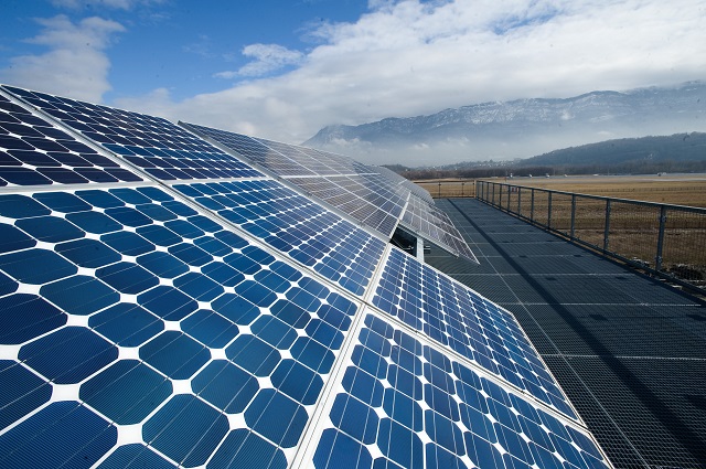 Solarny panel hory - EK