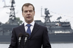 Medvedev - namorna zakladna - SITA