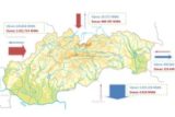 prenosy elektriny mapa Slovensko