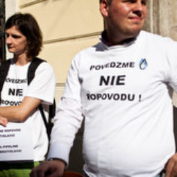 protest OZ Nie ropovodu - SITA
