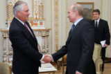 Putin a Tillerson (exxon)