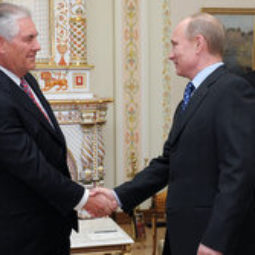 Putin a Tillerson (exxon)