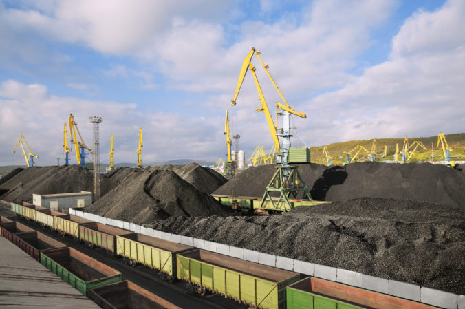 Ruské uhlie tazba predaj peking rína
