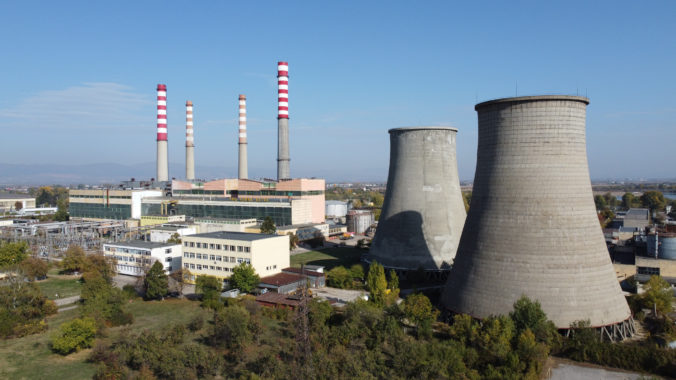 Sofia, Bulgaria - October 22 2022 - Sofia Iztok Thermal Power Plant