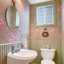 Cottage powder room with wainscoting pedestal sink and wallpaper i_g isxfqyzwcqm7c61000000000 ueerb 1.jpg