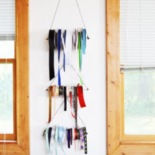 Diy ribbon wall storage.jpg