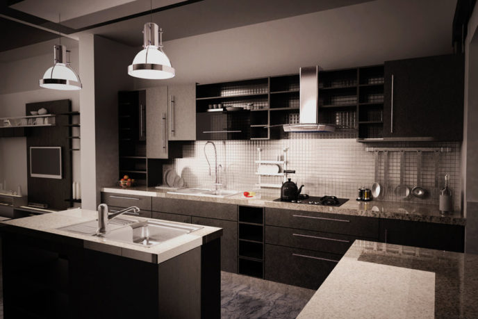 Impressive modern dark kitchen designs 1.jpg