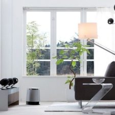 Minimalist interior picture tv and windows.jpg