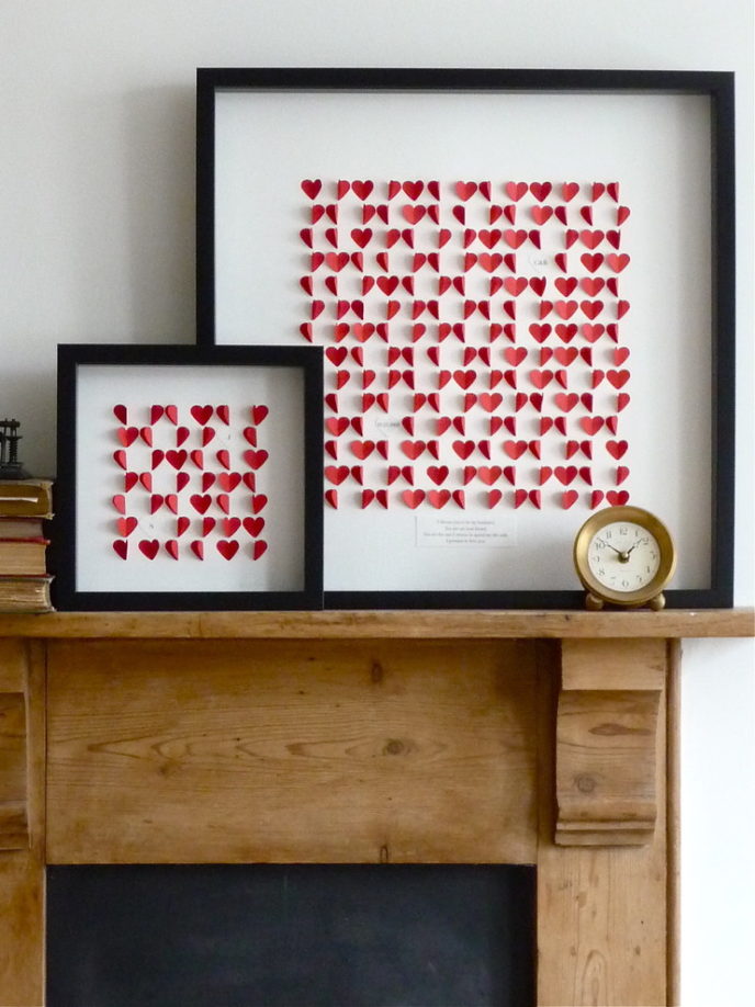 Valentines day decorations with red hearts.jpg