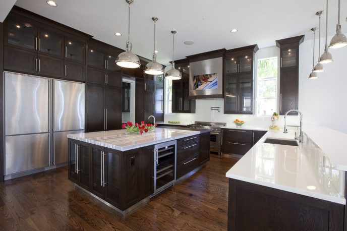 Contemporary kitchen with pendant lights black cabinets and shaker cabinets i_g isreenqp1oh5lv zandi 1.jpg