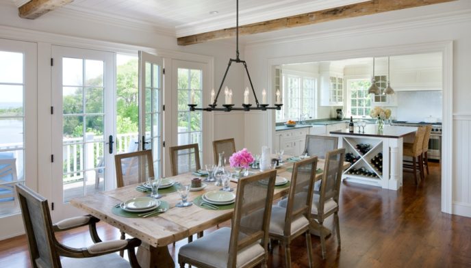 Cottage dining room with beadboard ceiling and walnut flooring i_g is95mxb1cnrp7v0000000000 63oib.jpg