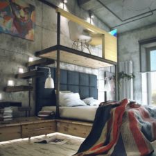 Post_industrial bachelors loft by maxim zhukov 2_ ________2_.jpeg