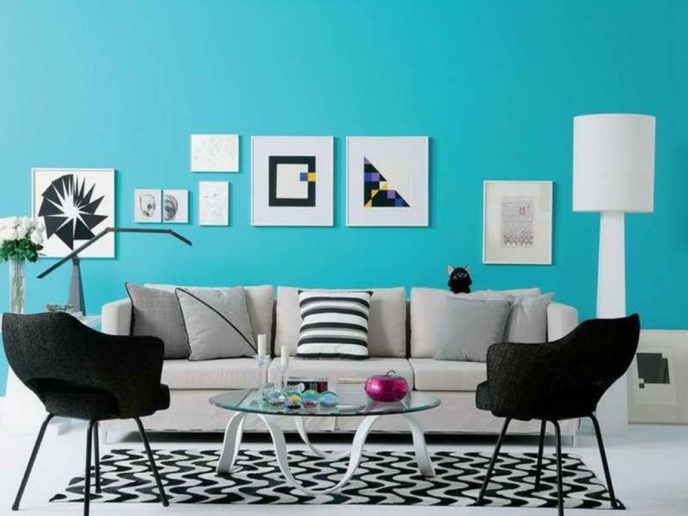 Preview_turquoise walls for modern living room with nice wall decor for superb look.jpg