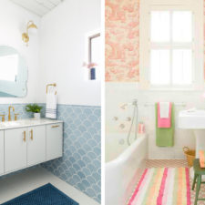 Post_fish scales tiles bathroom renovation before after light powder blue serenity pantone baby pastel gold fixtures bid century.jpg