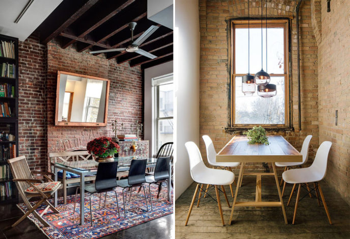 Post_salvaged decor rustic touches and industrial flair come together in the cool dining room.jpg