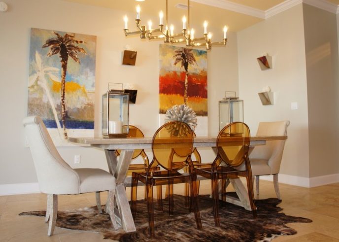 Post_dining room interior luxurious room interior architecture design with brilliant contemporary white themes color panels plus chic gold plated pendant track lights on rustic hardwood table white.jpg