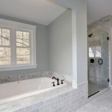 Post_contemporary full bathroom with penny tile and roman tub i_g isp12wrs40zlwz0000000000 ughg4.jpg