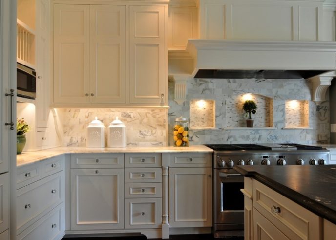 Post_traditional kitchen with white cabinets carrara marble and white granite i_g isxnoykyveiq2w0000000000 klnyc.jpg