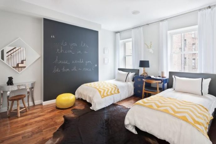 Post_contemporary kids bedroom with throw blanket and chalkboard paint i_g is529ybsko8oct0000000000 y1qrv.jpg