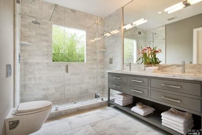 Post_contemporary master bathroom with walk in shower bathroom mirror and tile shower i_g is5a3frl1njs6s0000000000 pehwh 1.jpg