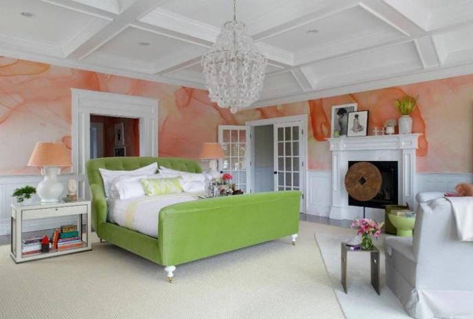 Post_modern master bedroom with wallpaper french doors and crown molding i_g ist0cysgrupz4k1000000000 3ortr.jpg