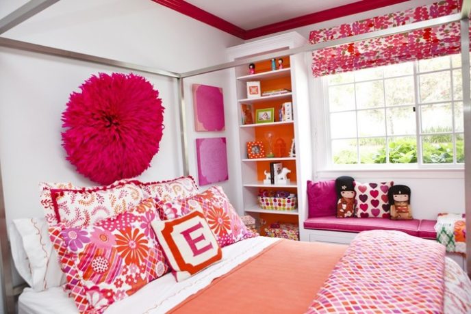 Post_white wall and ceiling color childrens bedroom ideas with pink and white furniture bedding combine in surprising interior design.jpg