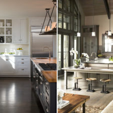 Post_______two tone cabinets kitchen farmhouse with unique lighting unique lighting two sinks 1.jpg