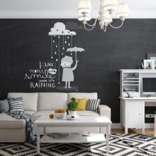 Post_an exciting living room with chalkboard idea and white sofa with simple office cabinet and patterned rug.jpg