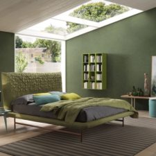 Post_bedroom with green wall and green bedding bolzan sheen light.jpg