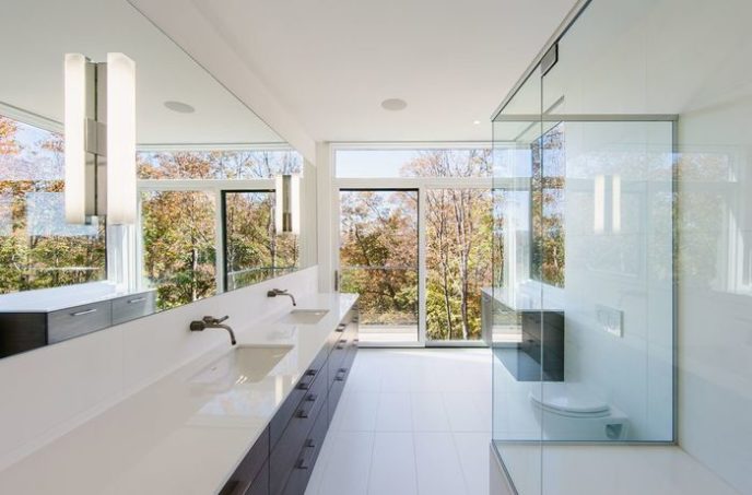 Post_contemporary master bathroom with oil rubbed bronze and stone backsplash i_g isd0dirck68zft0000000000 nczet.jpg