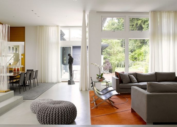 Post_interior with white sheer curtains and decor in gray.jpg