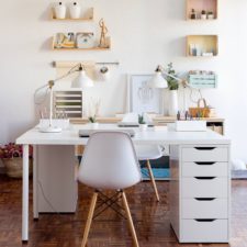 Post_white contemporary home office design with ikea desk chair and drawer.jpg