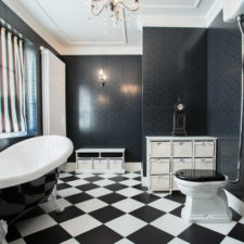 Post_black white bathroom stripes checker pattern 1.jpg