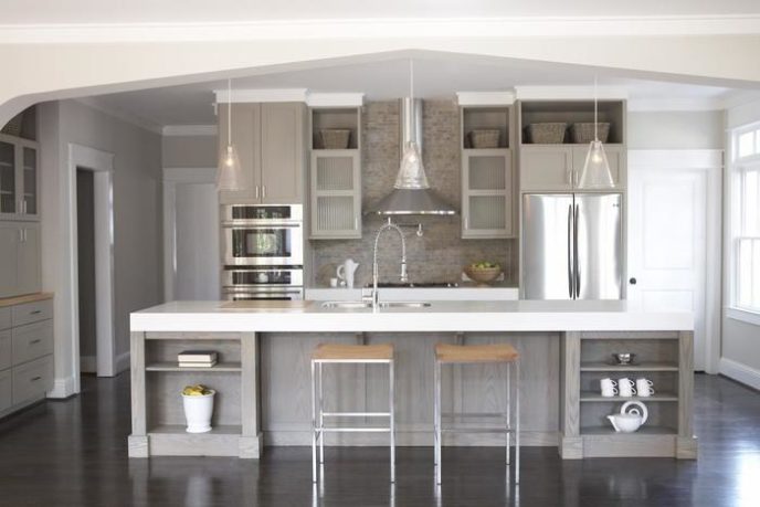 Post_grey and white kitchen ideas with two chairs and lighting.jpg