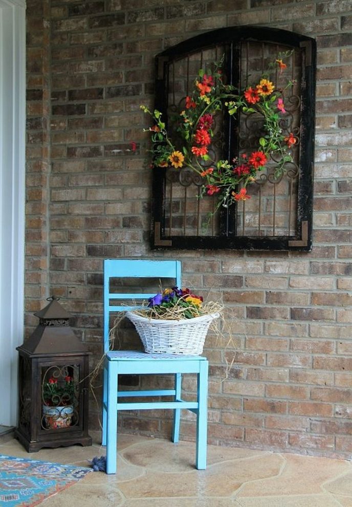 99 diy simple outdoor wall decorations ideas 53.jpg