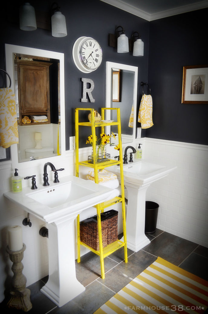 Post_bathroom paint on pinterest slate double for 1000 images about bathroom bathroom picture yellow bathroom decor.jpg