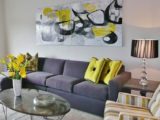 Post_modern living room with abstract art yellow accents neon yellow 1.jpg