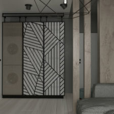 Gray contemporary small apartment interior 7.jpg