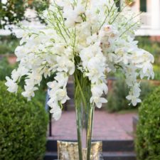 Orchid centerpiece for a great gatsby themed wedding.jpg