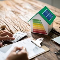 House Energy Audit. Efficient Consumption Invoice And Economy