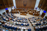 Priestory parlamentu počas rokovania 72. schôdze Národnej rady SR. Bratislava, 20. september 2022.