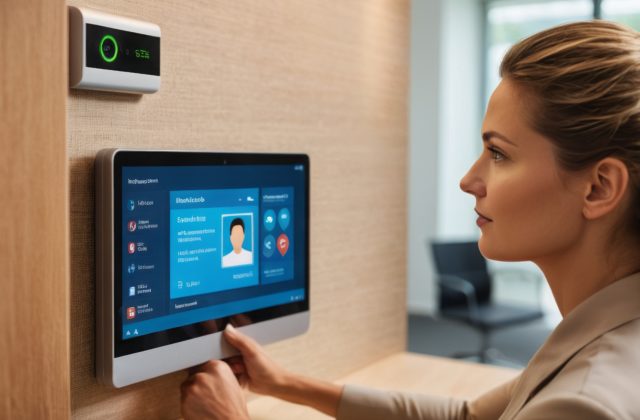 59112_hand operates smart home control panel scene is modern represents convenience 640x420.jpg