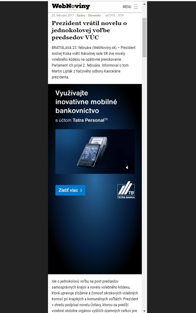 fullpage reklama na mobile