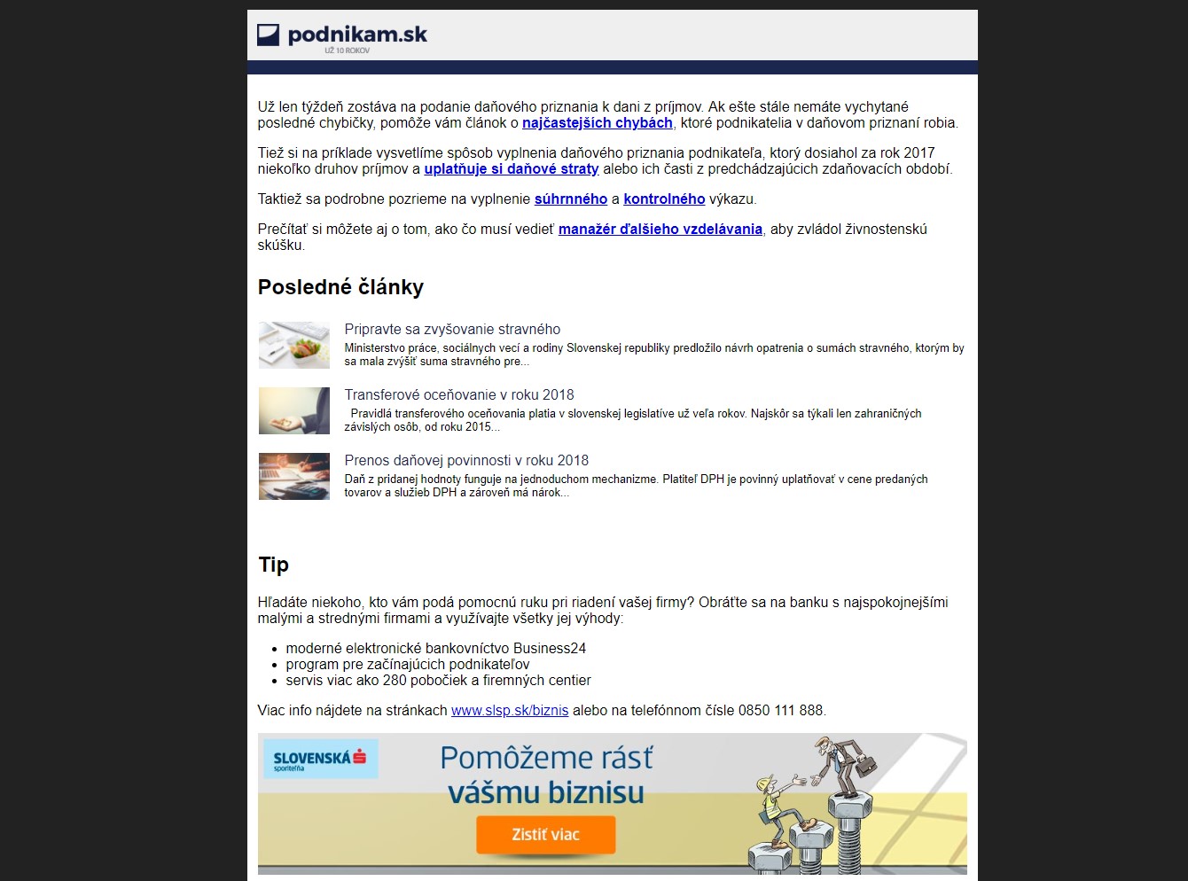 reklama - newsletter 1000×300